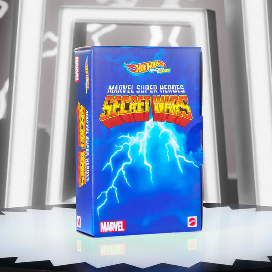 Hot Wheels Collectors - Marvel Super Heroes Secret Wars - Spider-Man or Wolverine (BLIND BOX)
