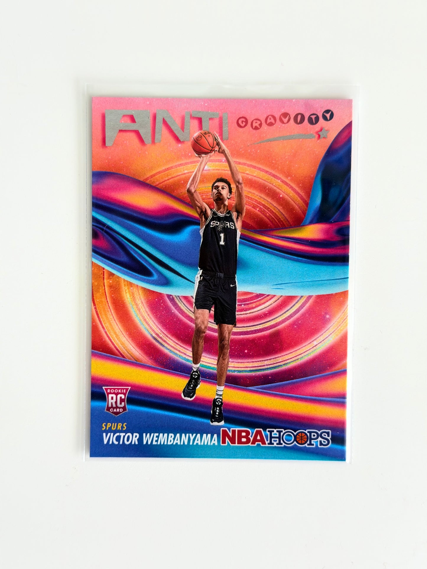 2023-24 Panini - Victor Wembanyama - NBA Hoops #15 - Anti-Gravity Rookie - Raw Ungraded Card