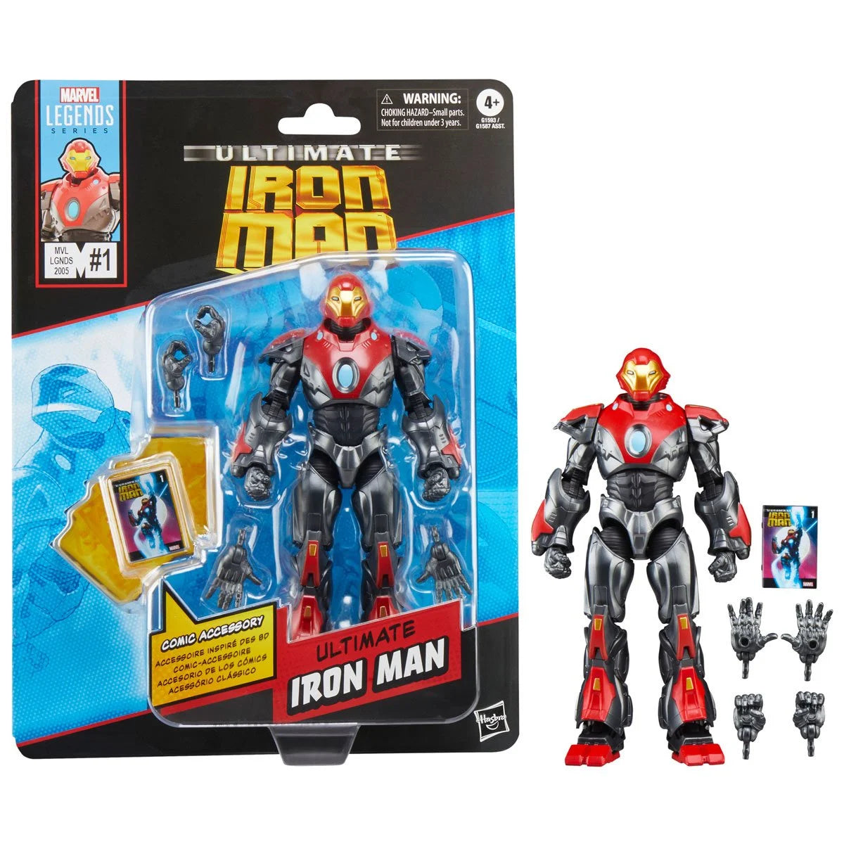 Pre-Order: Marvel Legends -  Ultimate Iron Man  - Comics-Inspired 6-Inch Action Figure