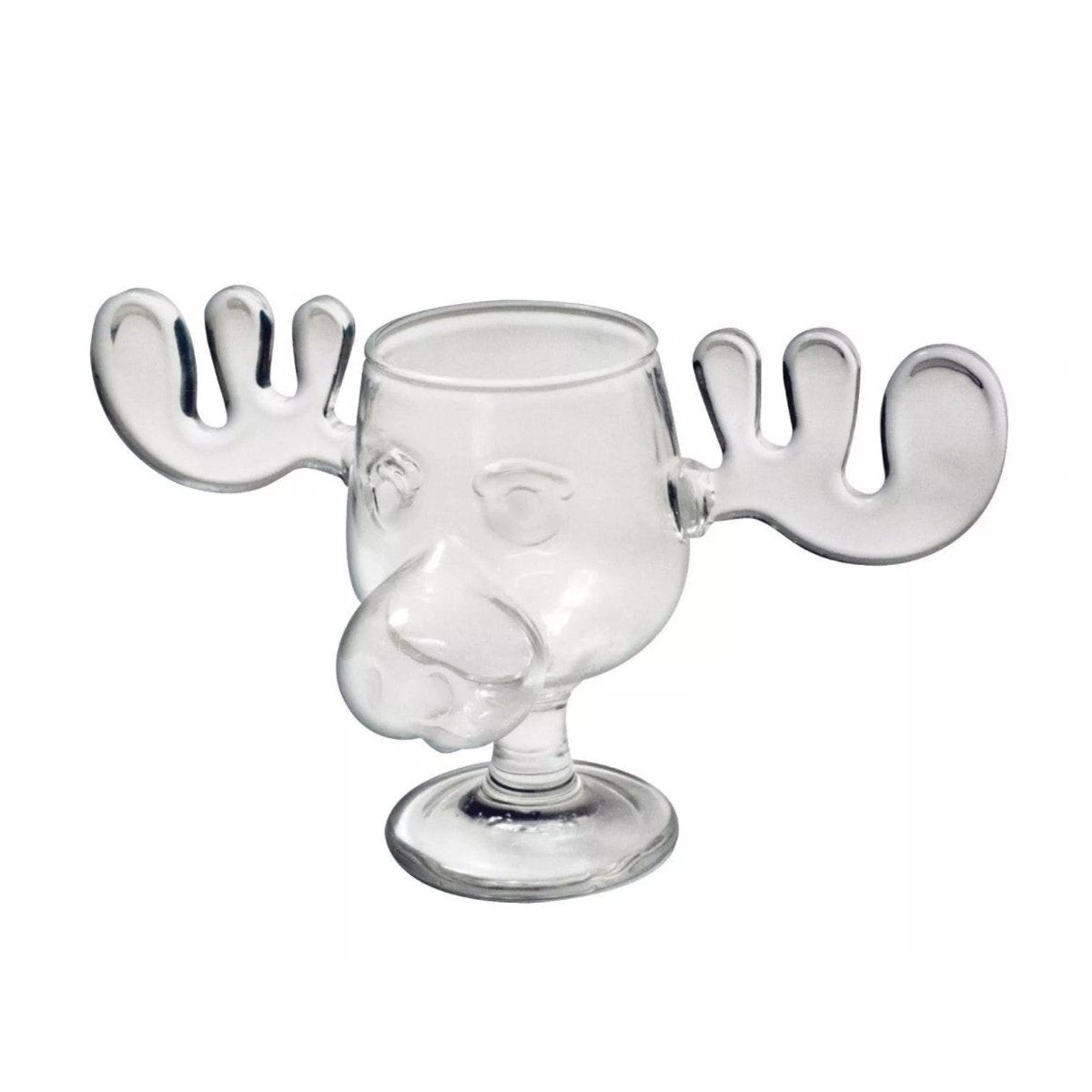 National Lampoon's Christmas Vacation Griswold Clear Glass Moose 8oz. Mug