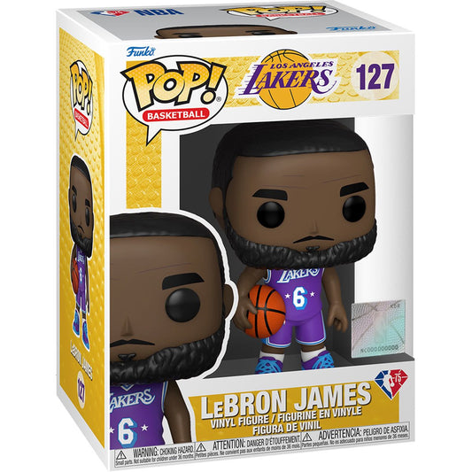 Funko NBA Lakers LeBron James (City Edition)  #127 (PRE-ORDER)