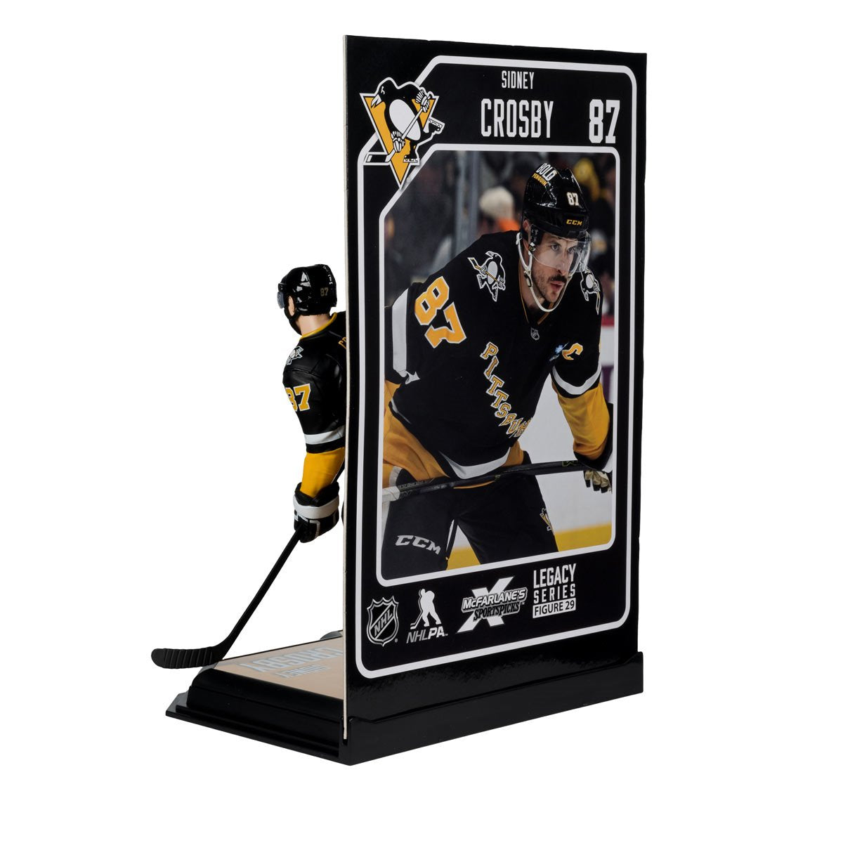 McFarlane - NHL Pittsburgh Penguins - Sidney Crosby Alternate Jersey 7-Inch Posed Figure (PRE-ORDER NOVEMBER 2025)