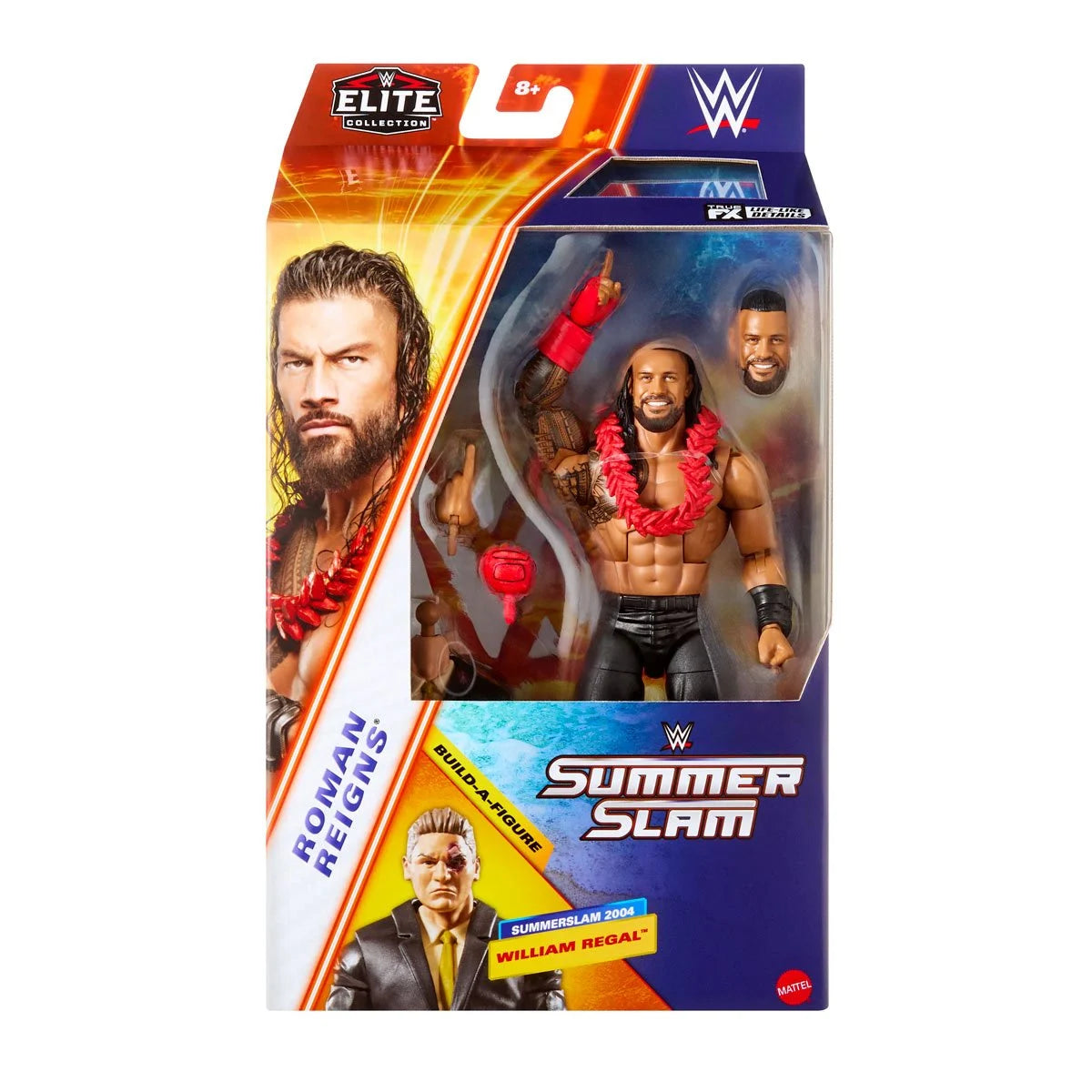 WWE SummerSlam Elite 2025 - Complete Set of 4 -  William Regal Build-a-Figure - Mattel Action Figures (PRE-ORDER)