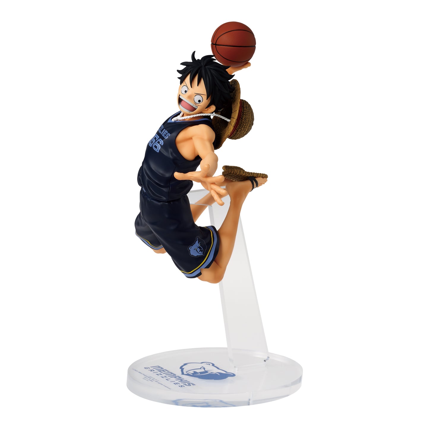 One Piece × NBA Master Stars Piece - Monkey D. Luffy (Memphis Grizzlies) Action Figure