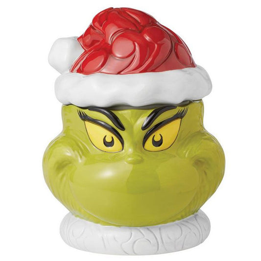 Enesco: Dr. Seuss Grinch Naughty and Nice Double-Sided Cookie Jar