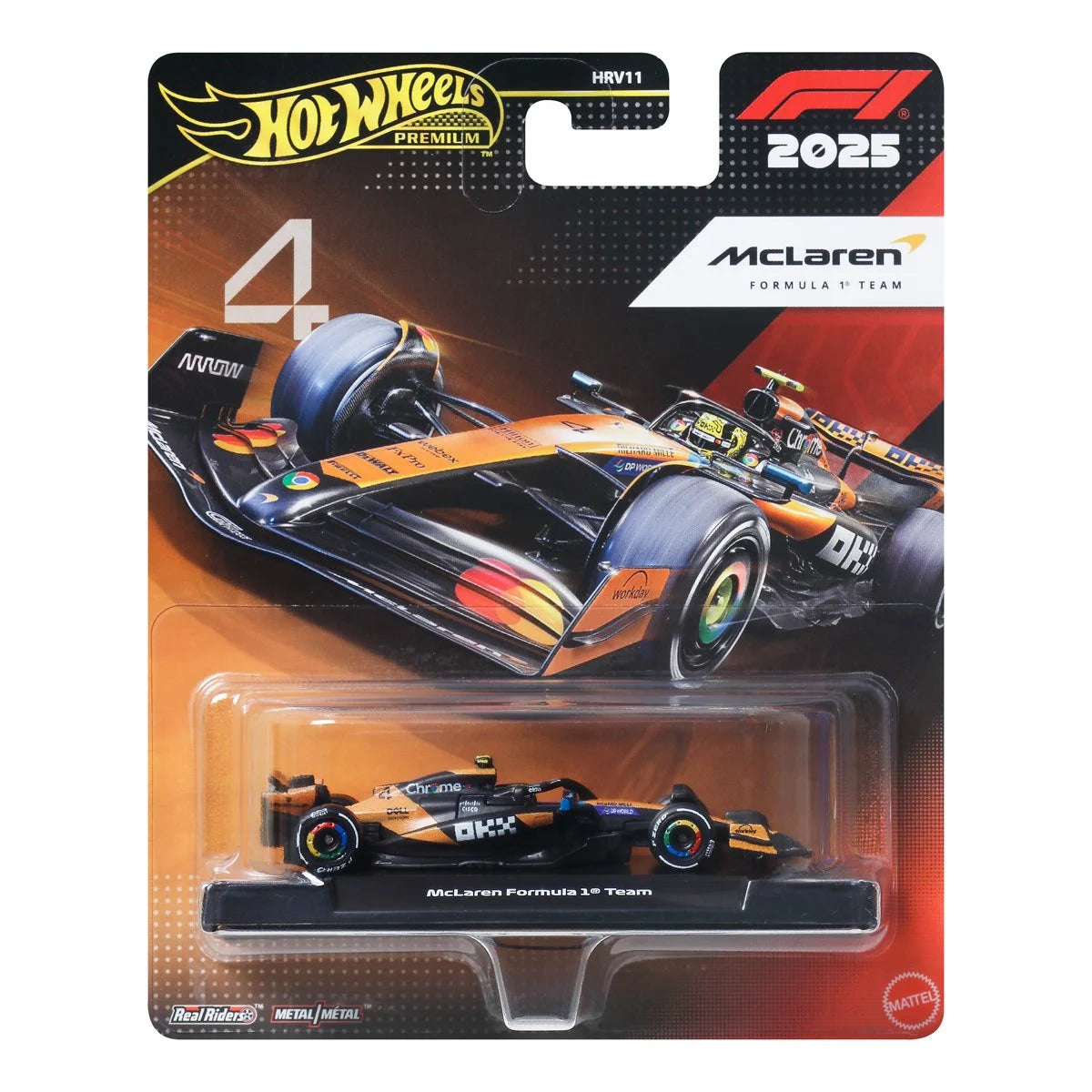 Hot Wheels Premium - Formula 1 2026 Mix 1 - Team Mclaren F1 2 Cart Set - (PRE-ORDER FEB 2026)