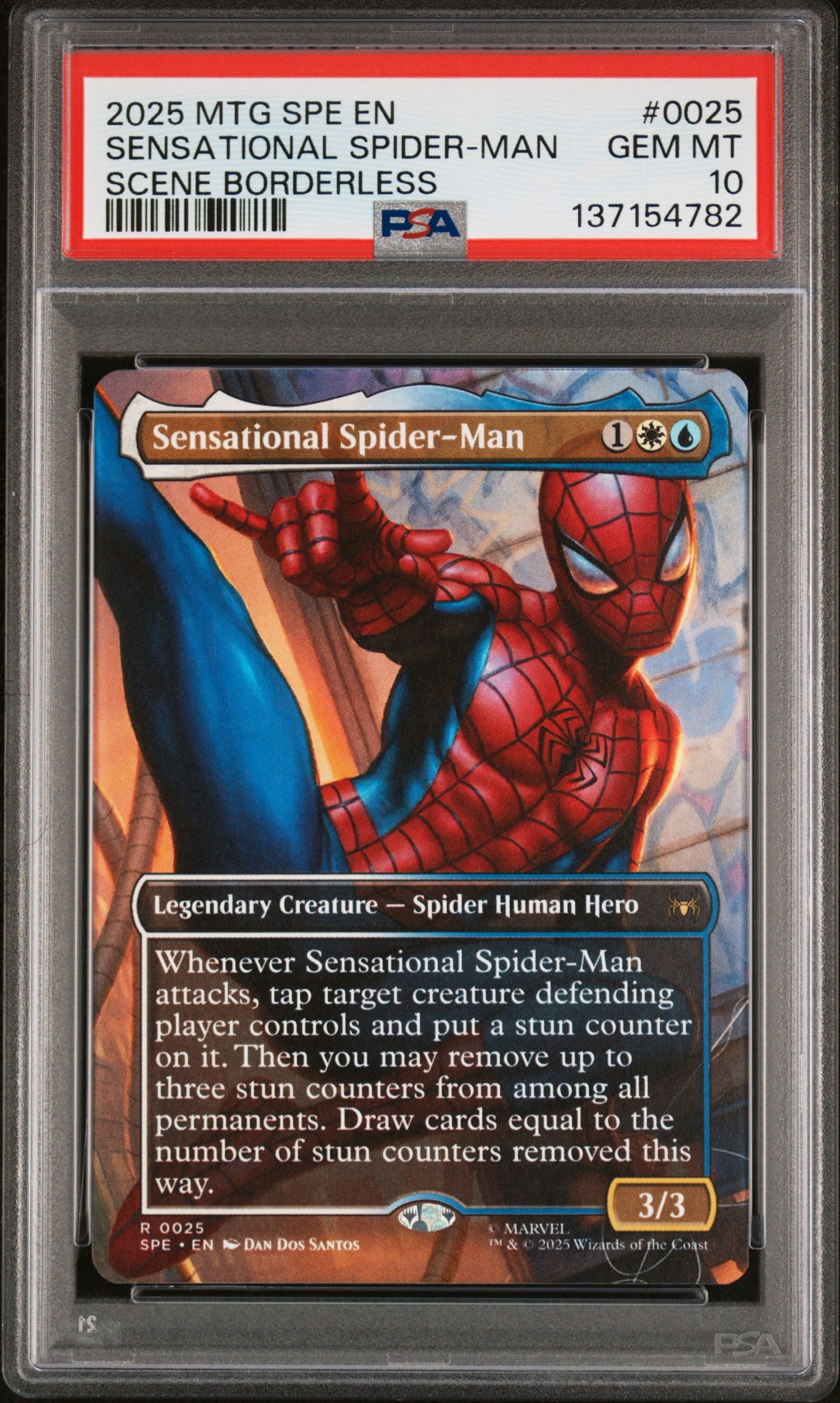 Magic The Gathering Marvel's Spider-Man Eternal Sensational Spider-Man #0025 PSA 10