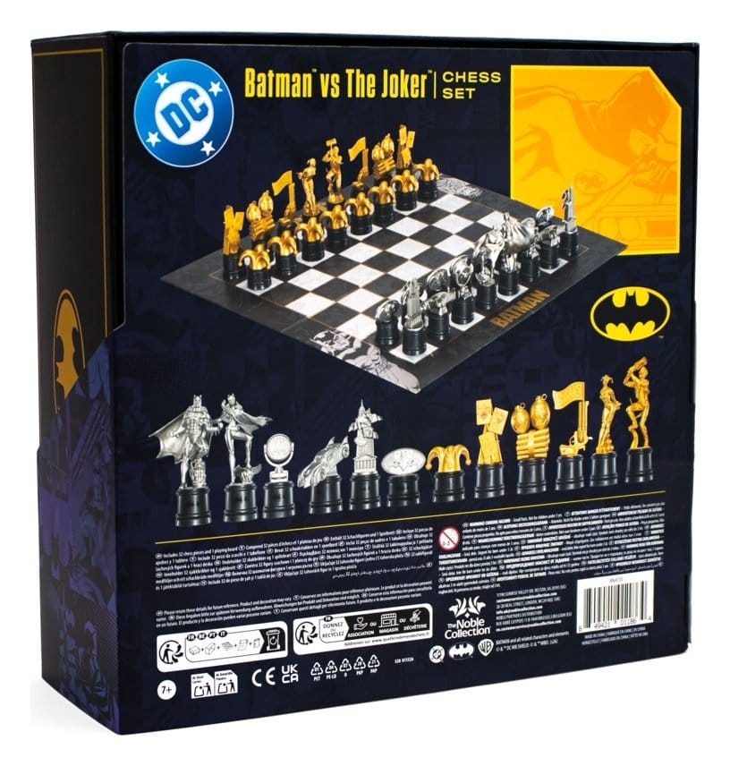 Noble Collection - Batman vs. The Joker  DC Comics Chess Set (PRE-ORDER JULY 2026)