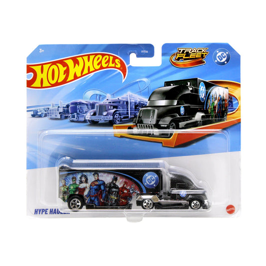 Hot Wheels Track Fleet - DC Comics Hype Hauler - Justice League HYT56