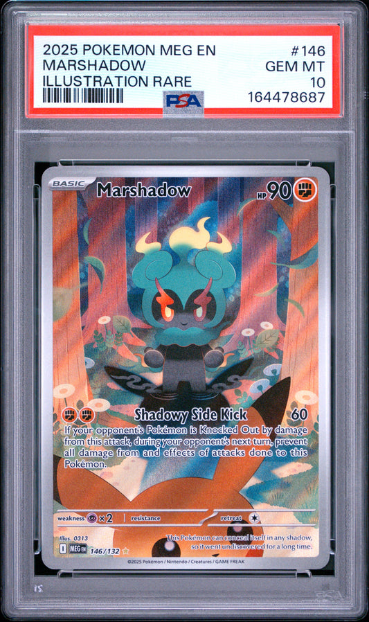 Marshadow 146 Pokemon Meg En-Mega Evolution PSA 10