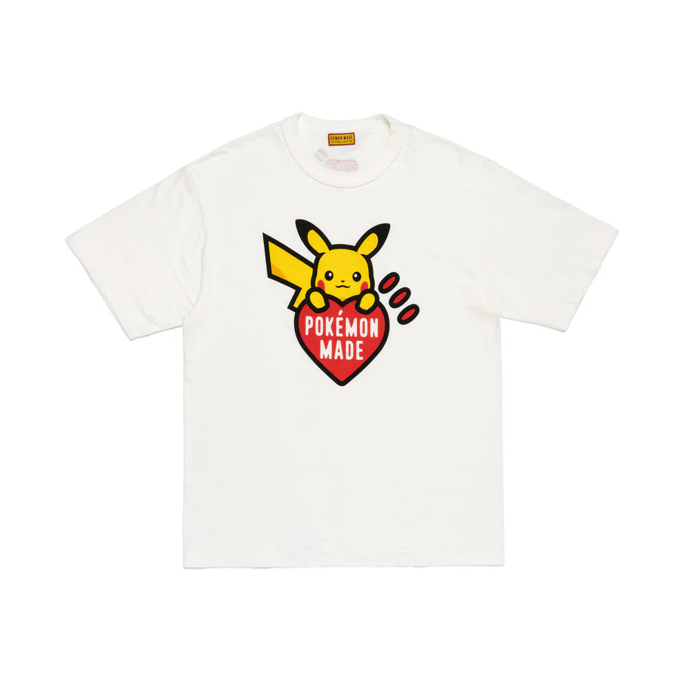 Human Made x Pokemon Made Graphic T-Shirt Pikachu - White