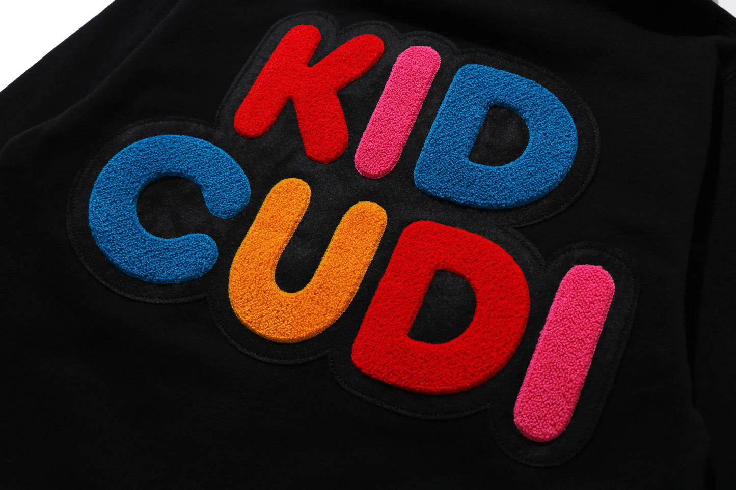 BAPE x Kid Cudi Baby Milo Pullover Hoodie Black