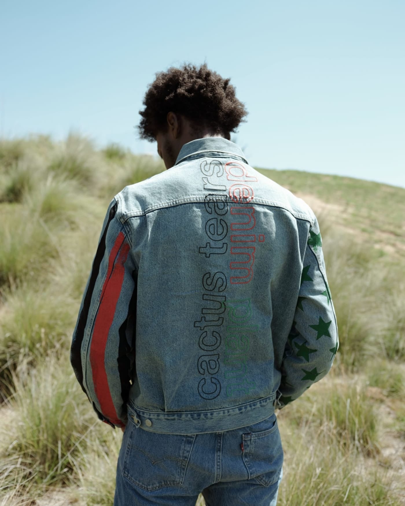 Denim Tears - Cactus Tears Denim Plant Jacket