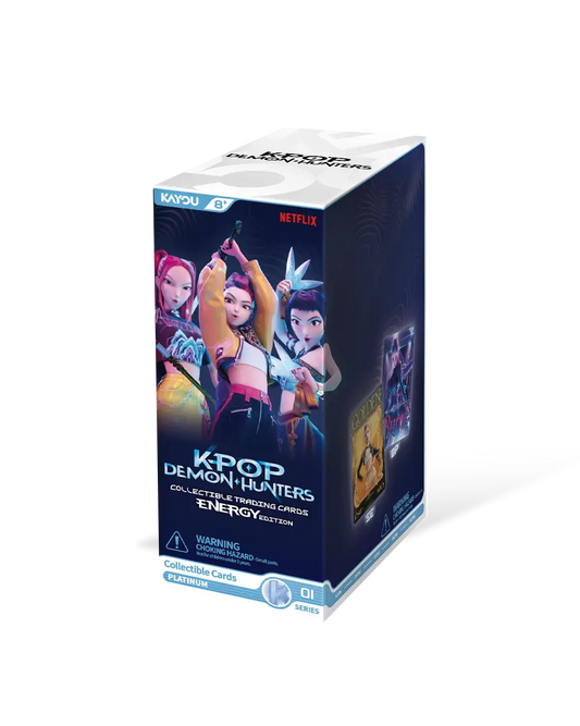 K-Pop Demon Hunters World Tour Collectible Cards - Series 1 - Energy Edition Display Box