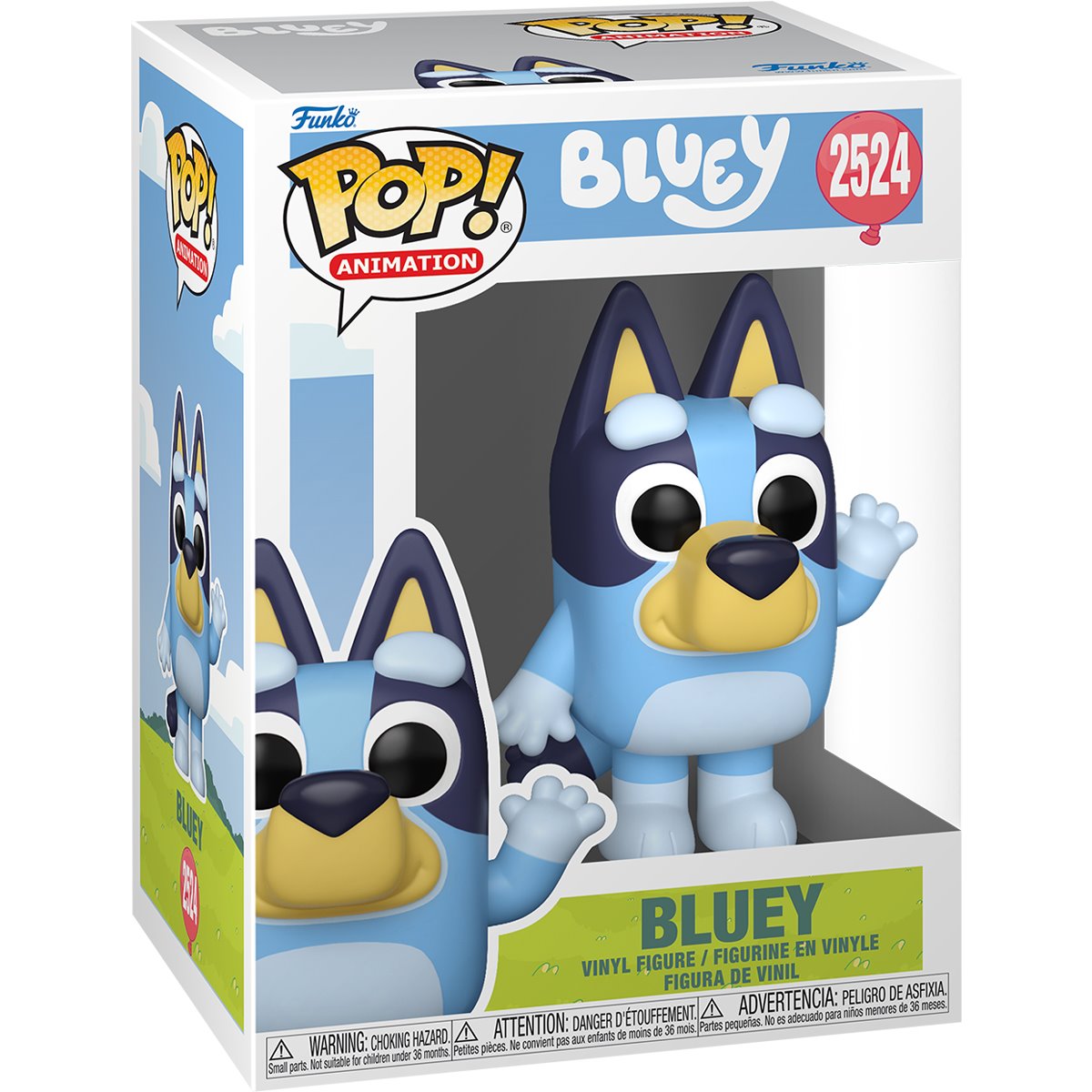 Bluey Waving Funko Pop! Vinyl Figure #2524 - Hobby Exclusive  (PRE-ORDER JULY 2026)