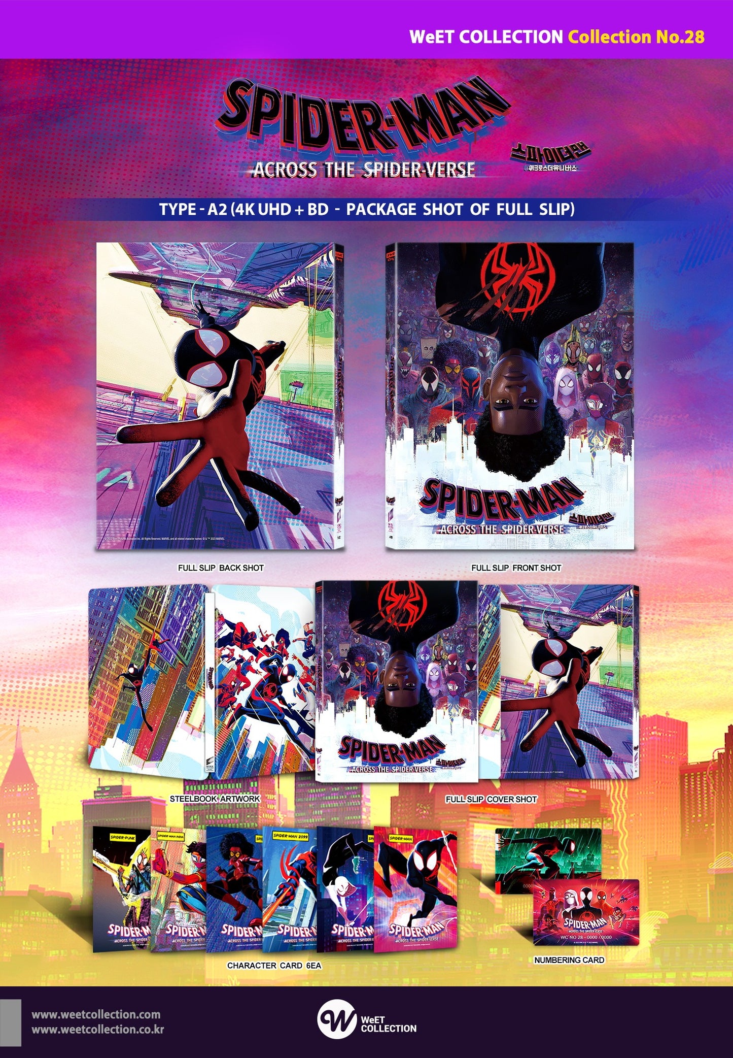 Spider-Man: Across the Spider-Verse - A2 Fullslip 4K WeET Steelbook