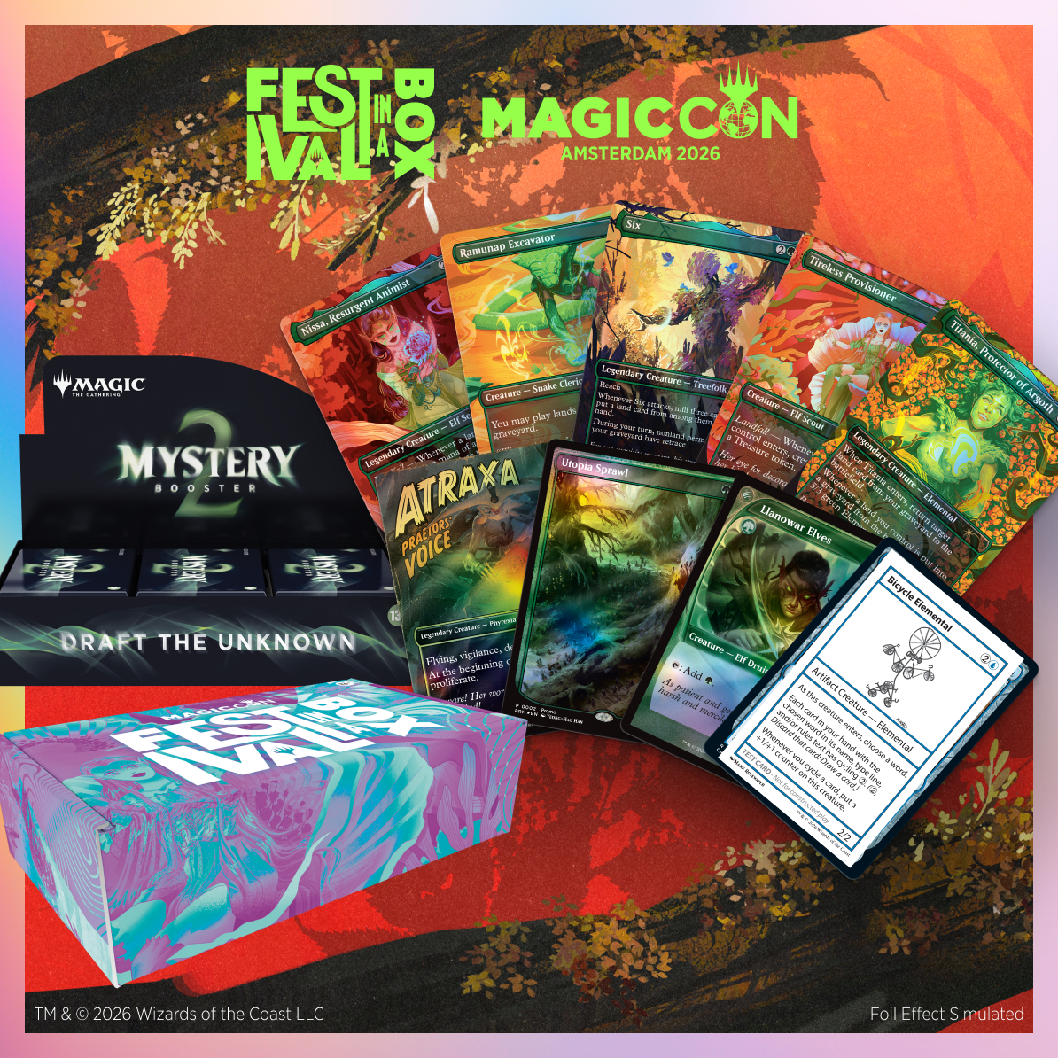 【最安　即日発送】MTG MagicCon Amsterdam 2026 未開封 Magic The Gathering - Festival in a Box: Amsterdam 2026 Secret