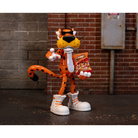 Cheetos Chester Cheetah Flamin' Hot Glow-in-the-Dark 6-Inch Action Figure - Jada Toys