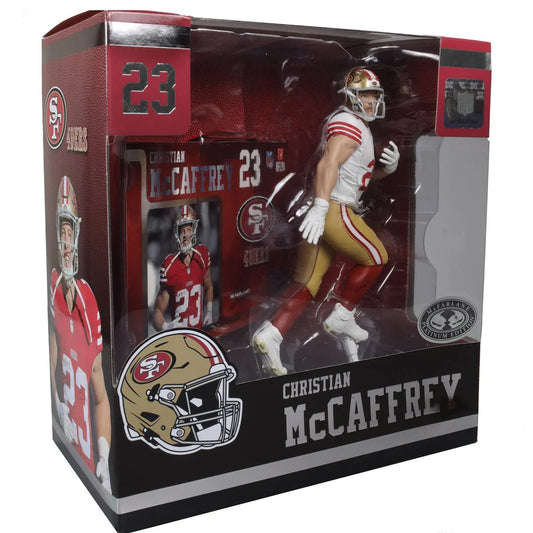 McFarlane NFL 2024 - Christian McCaffrey - WHITE CHASE EDITION - Wave 2 San Francisco 49ers