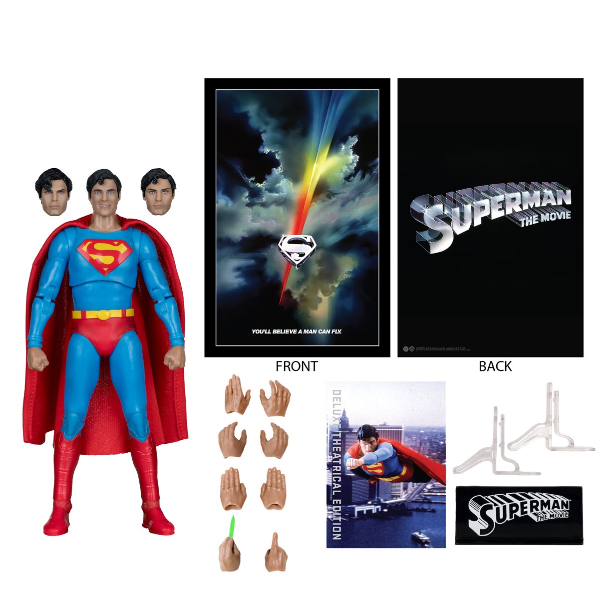 McFarlane DC - Superman (Deluxe Theatrical Edition) - Superman: The Movie 1978 - Action Figure (PRE-ORDER MARCH 2026)
