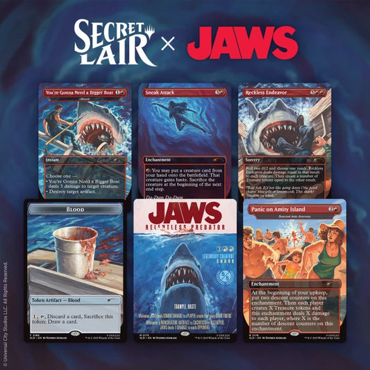 Magic: The Gathering - Secret Lair x Jaws: Terror of Amity Island SEALED (PRE-ORDER MID NOV)