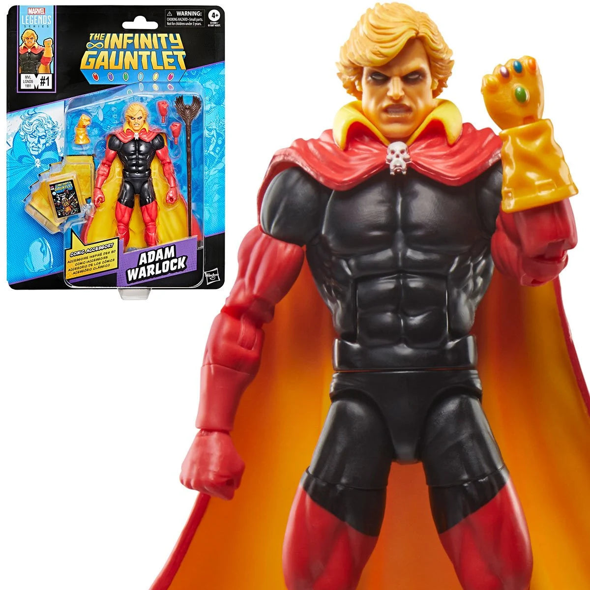 Pre-Order: Marvel Legends -  Adam Warlock  - Comics-Inspired 6-Inch Action Figure