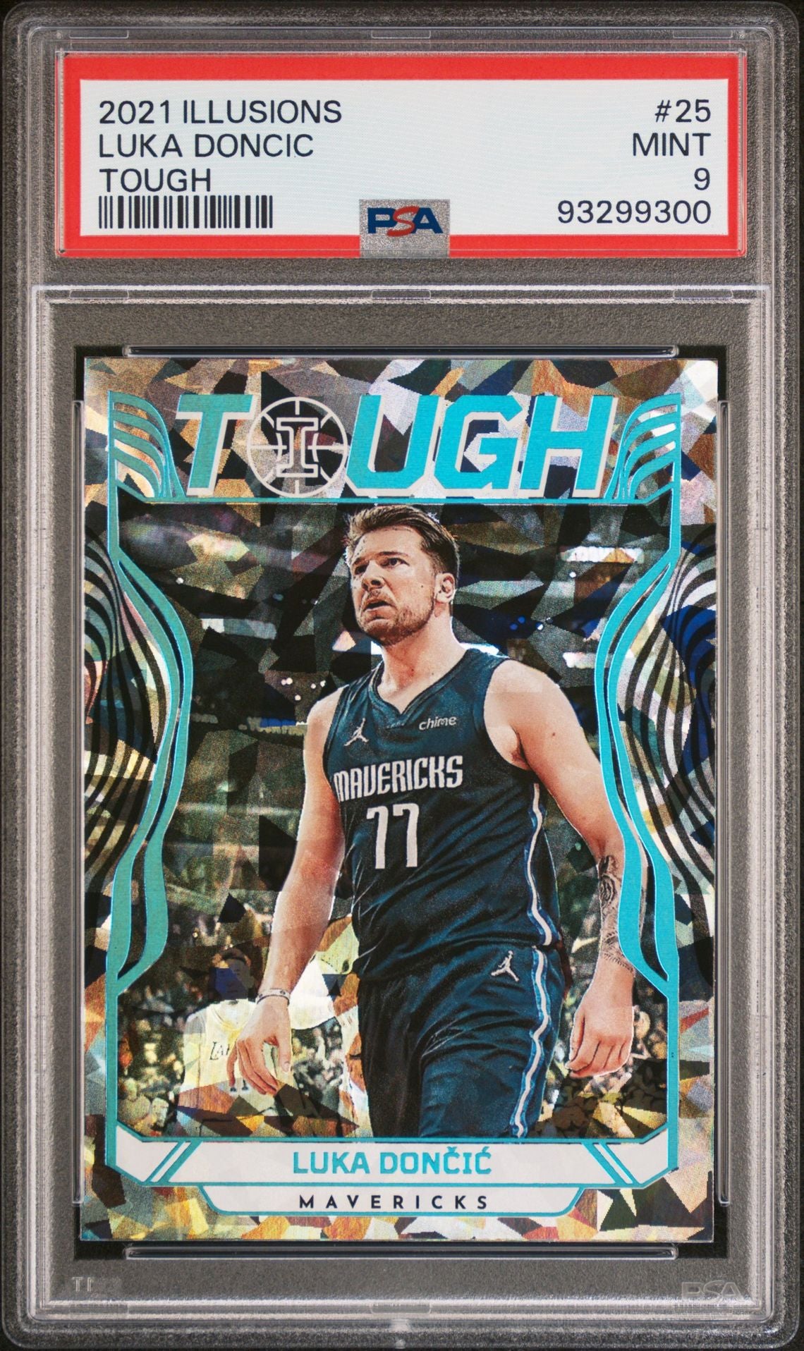 2021 Illusions - Luka Doncic - TOUGH - #25 - PSA Graded Card