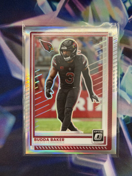 Budda Baker Holo Front - 2025 Donruss Optic