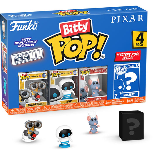 Wall-E Funko Bitty Pop! Mini-Figure 4-Pack