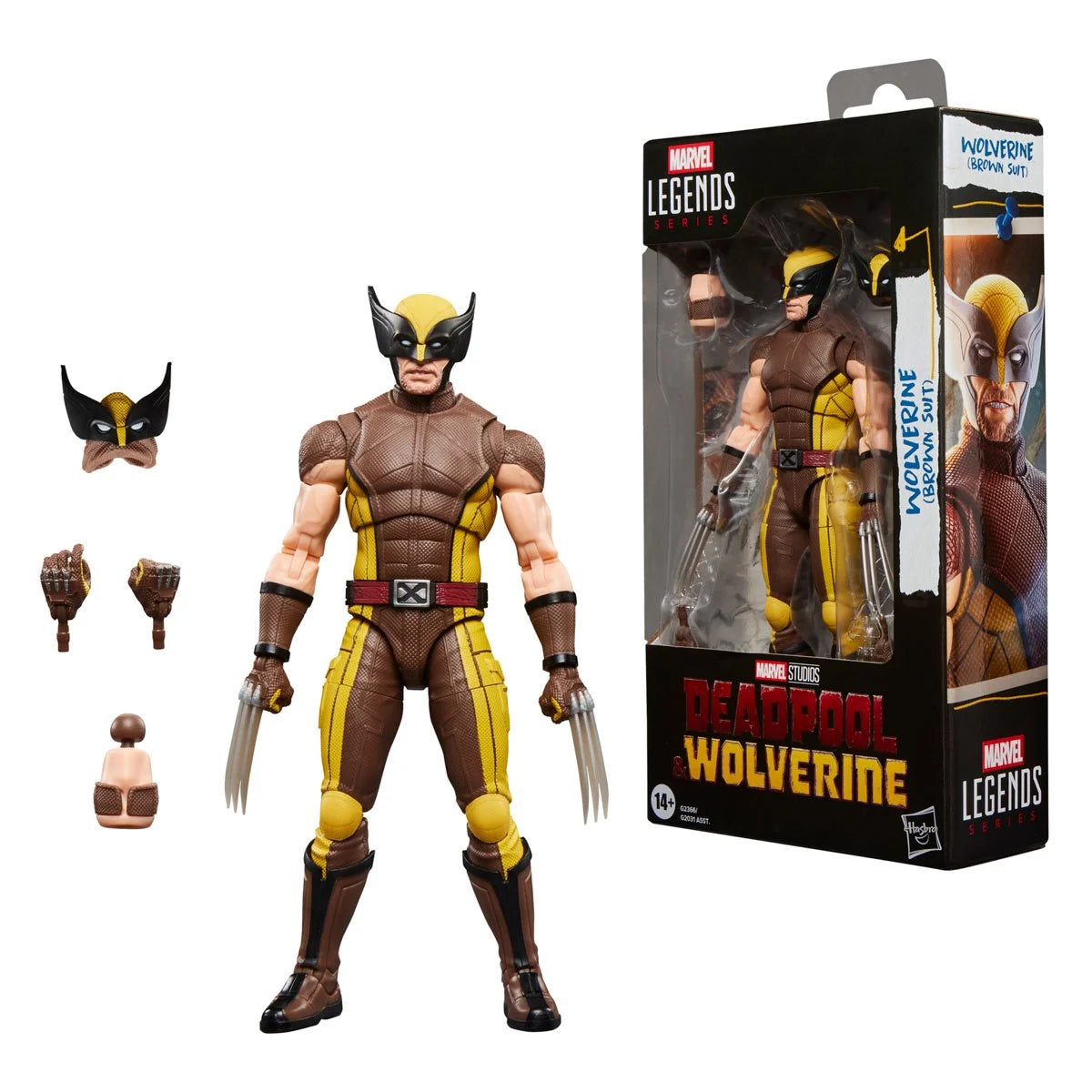 Marvel Legends Series - Wolverine (Sleeveless) & Wolverine (Brown Suit) from Deadpool & Wolverine (PRE-ORDER APRIL 2026)