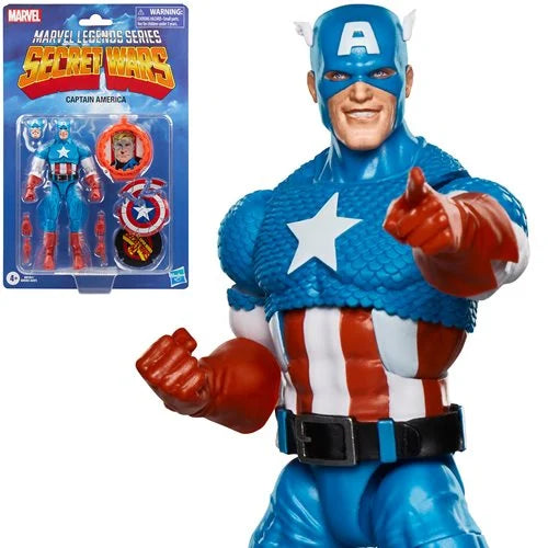 Pre-Order: Secret Wars Marvel Legends Captain America 6-Inch Action Figure