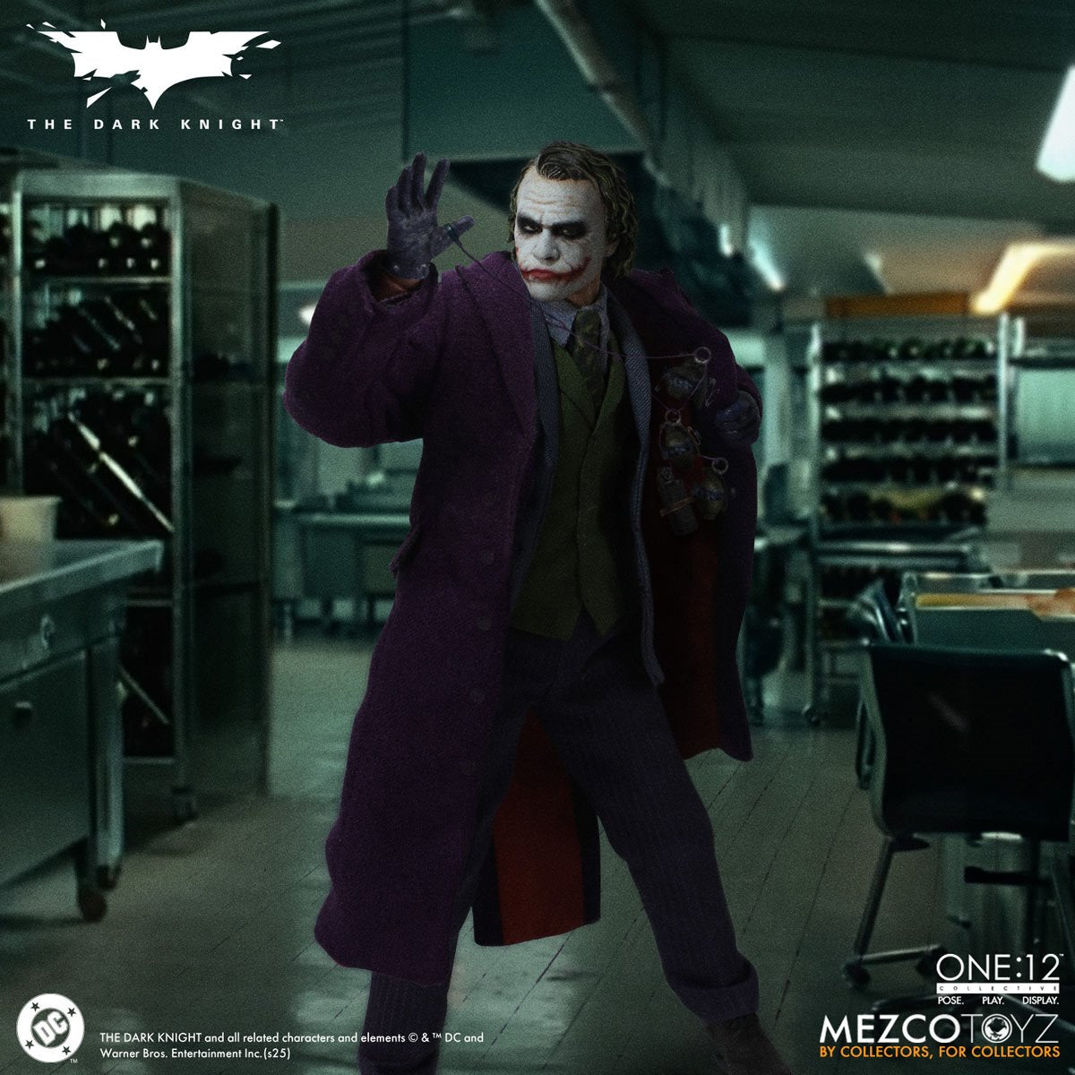 The Dark Knight Joker - Mezco Toys - One:12 Collective Action Figure (PRE-ORDER AUGUST 2026)