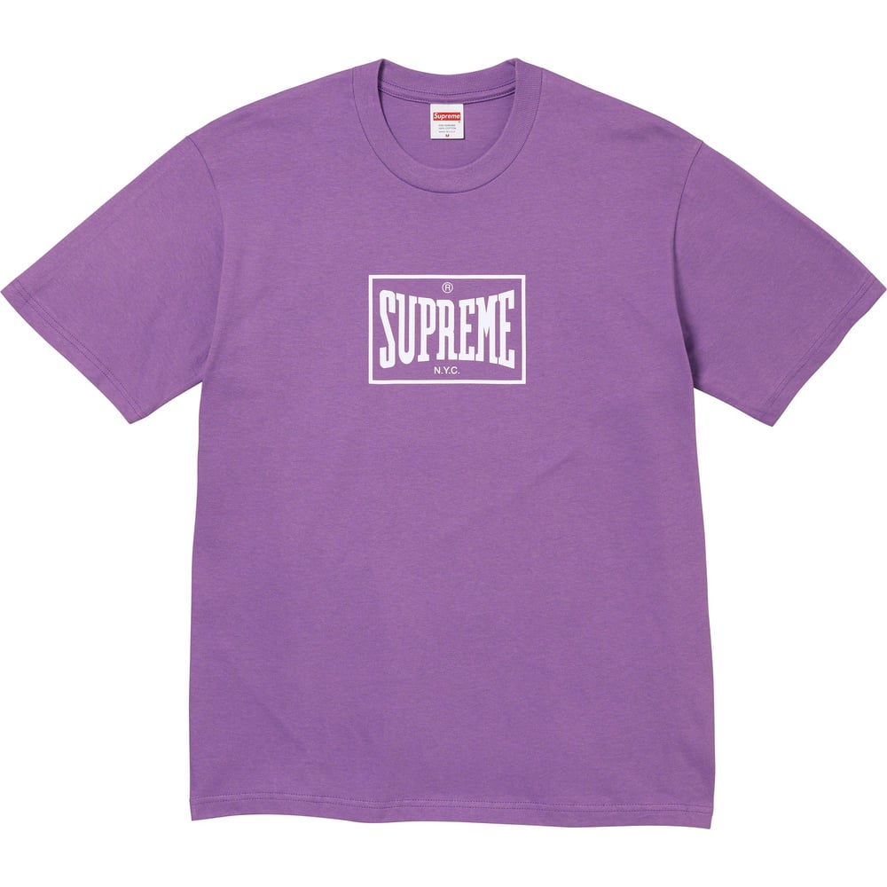 Supreme Warm Up Tee 'Purple'