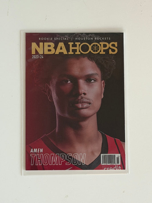 2023 Panini NBA Hoops - Amen Thompson - Rookie Special Holo #1 - Raw Ungraded Card