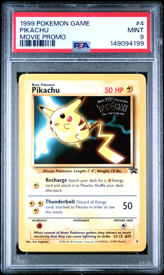 wb pokemon the first movie cards 1999 Topps Pokemon The First Movie Box (Black Label) (36/8) – Baseball Card  Exchange