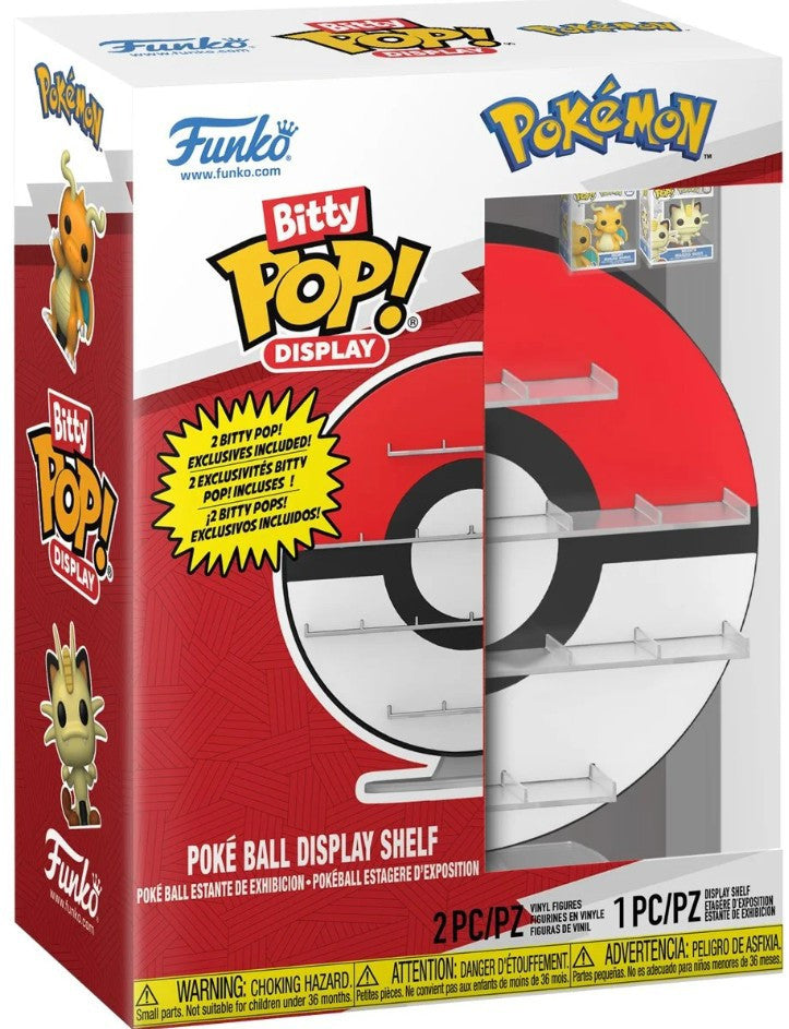 Funko Pokemon - Bitty POP! Poke Ball Micro Figure Display Shelf