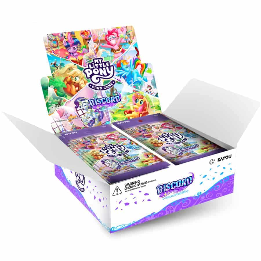 My Little Pony TCG: BNA02 Discord!!! Booster Display