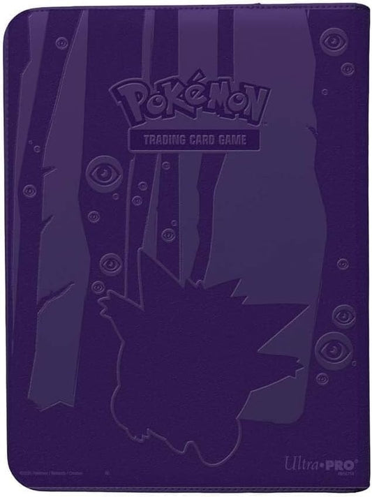 Ultra PRO Pokémon Elite Series Gengar 9-Pocket Zippered PRO-Binder