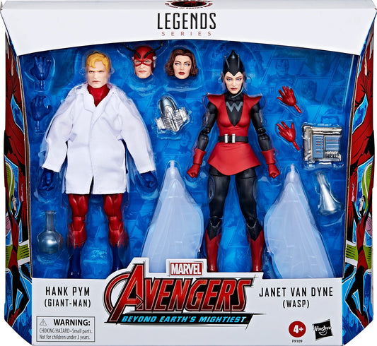 Marvel Legends Series - Avengers 2 Pack - Giant-Man and Wasp Action Figures (PRE-ORDER APRIL 2026)