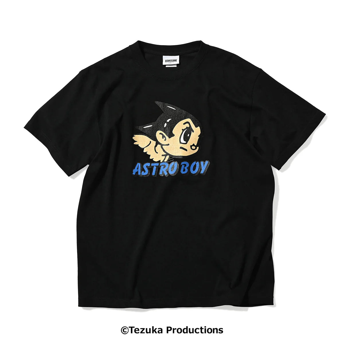 HOMEGAME Tokyo x Astro Boy ATOM HEAD LOGO TEE Black [HG250146] - Japan Exclusive (PRE-ORDER JULY 24)