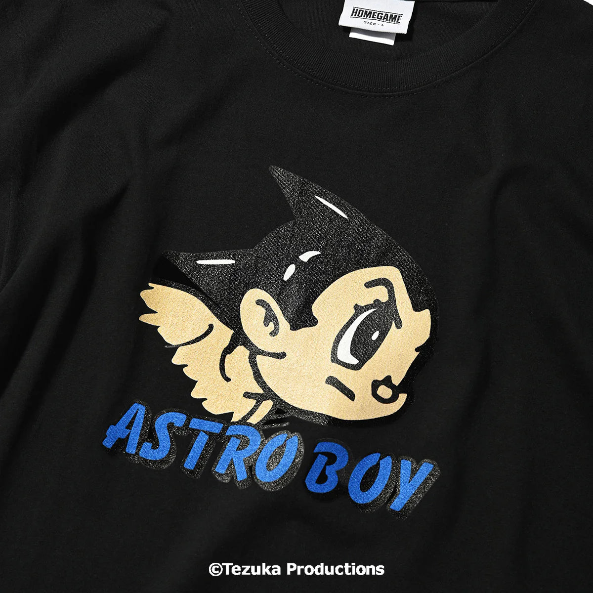 HOMEGAME Tokyo x Astro Boy ATOM HEAD LOGO TEE Black [HG250146] - Japan Exclusive (PRE-ORDER JULY 24)