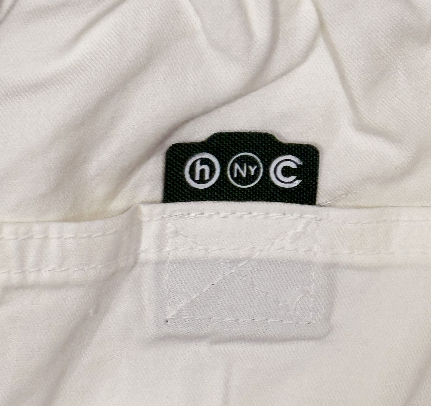 Hidden NY Collegiate Bodega Short White