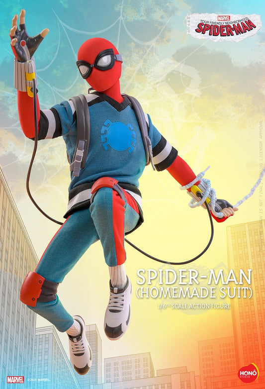 Marvel - Your Friendly Neighborhood Spider-Man - Spider-Man (Homemade Suit) - Honō Studio 1/6 Scale Action Figure (PRE-ORDER DECEMBER 2025)
