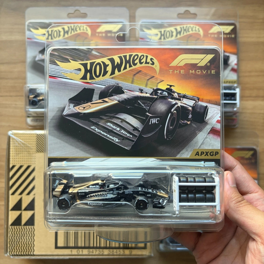 Hot Wheels x F1 The Movie Vehicle - ZAMAC 1:64 Scale - APXGP JMT03