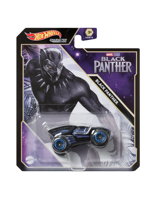 Hot Wheels Black Panther Charachter Cars - HHC05