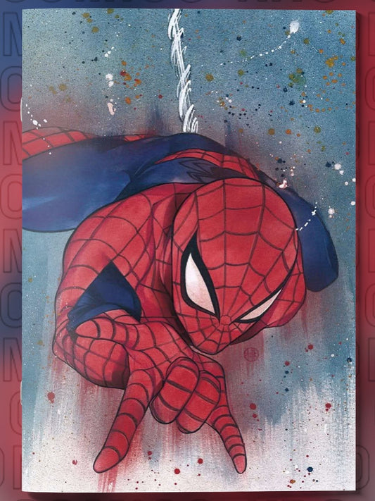 Marvel - SDCC 2025 Exclusive - Amazing Spider-Man 1 (2025) PEACH MOMOKO VIRGIN FOIL - Limited to /1000 - Comic Book
