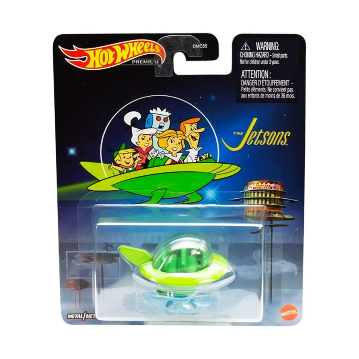 Hot Wheels Premium - 2023 Retro Entertainment - The Jetsons Capsule Car