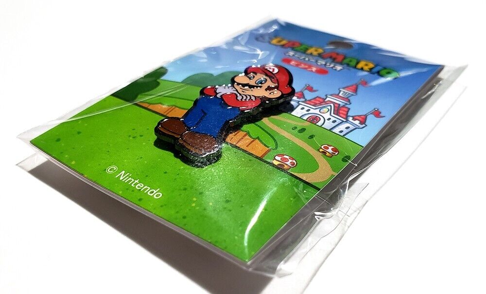 Nintendo Store - Supper Mario + Koopa Troopa Tokyo Japan Exclusive 2 Pin Set