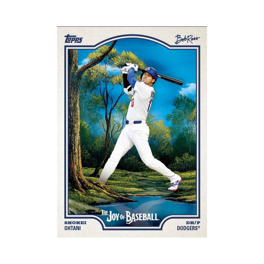 2025 Topps x Bob Ross The Joy of Baseball - Shohei Ohtani - #41 - Ungraded Card