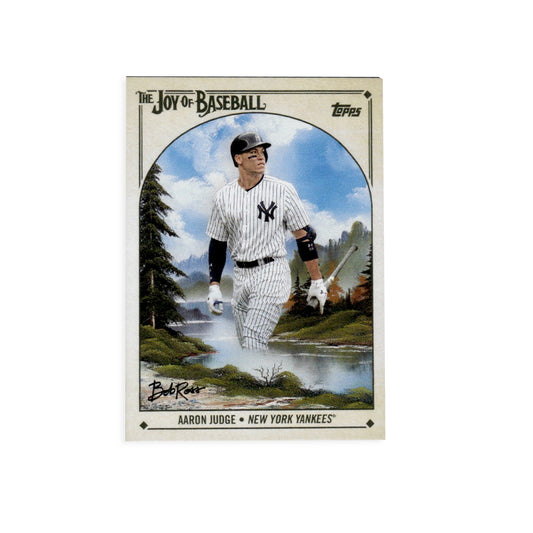 2023 Topps x Bob Ross  The Joy of Baseball - Aaron Judge - #86 - Ungraded Card